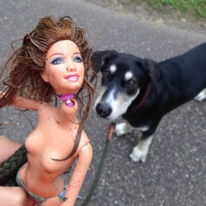 Barbie is one of these women. She tells young girls from a very young age that they need to look a certain way. Notice her makeup. 